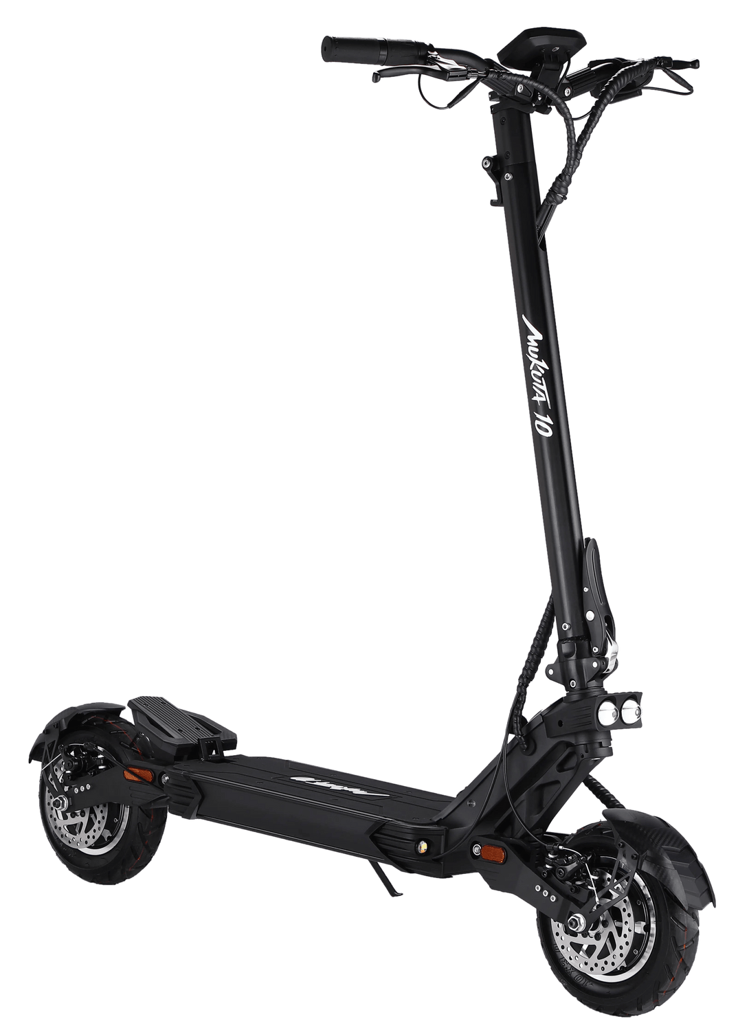 MUKUTA 10 Dual / Single Electric Scooter ASAP SCOOTER Black