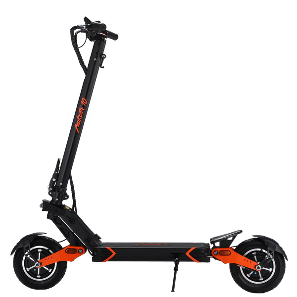 MUKUTA 10 Dual / Single Electric Scooter ASAP SCOOTER Orange&Black